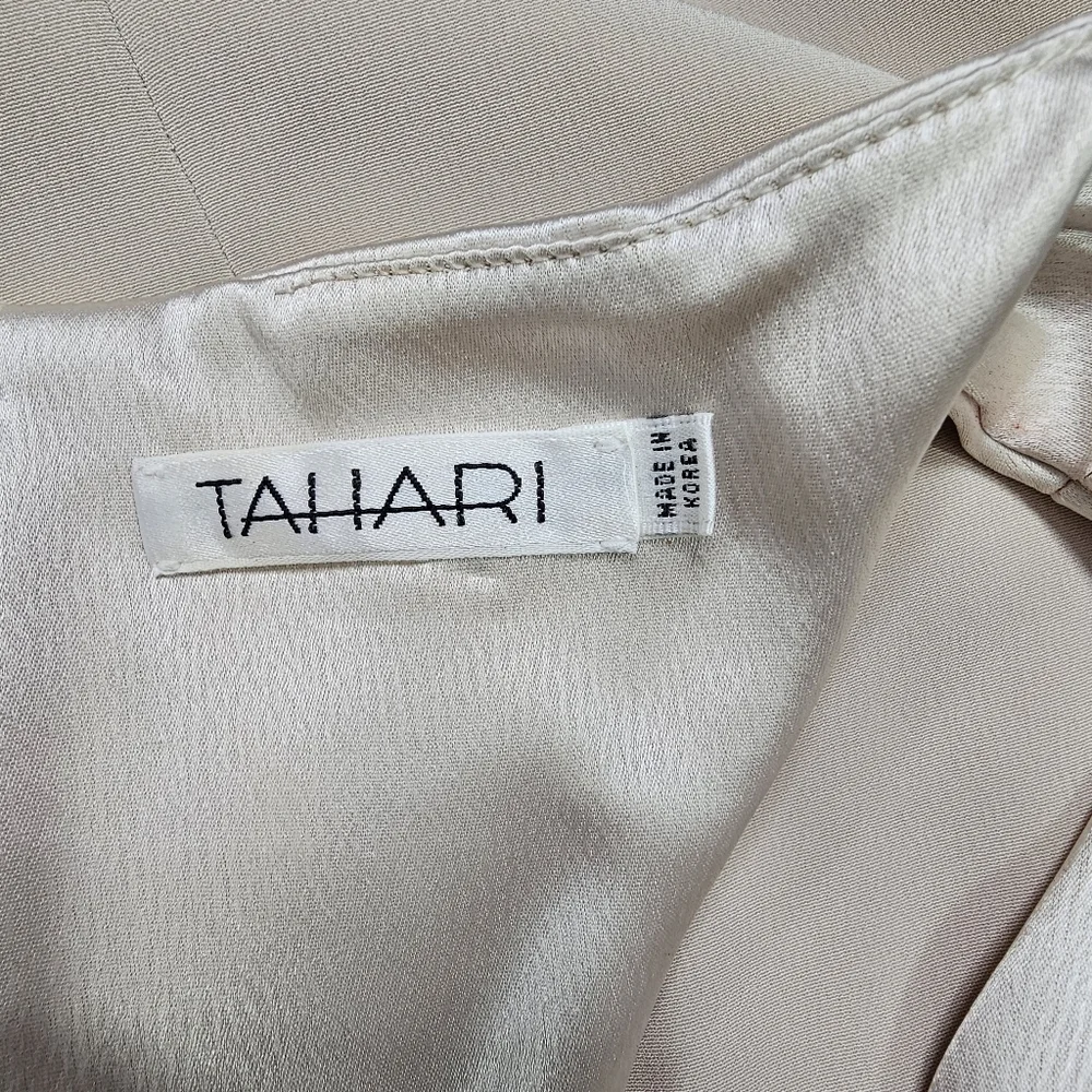 Tahari beige ivory